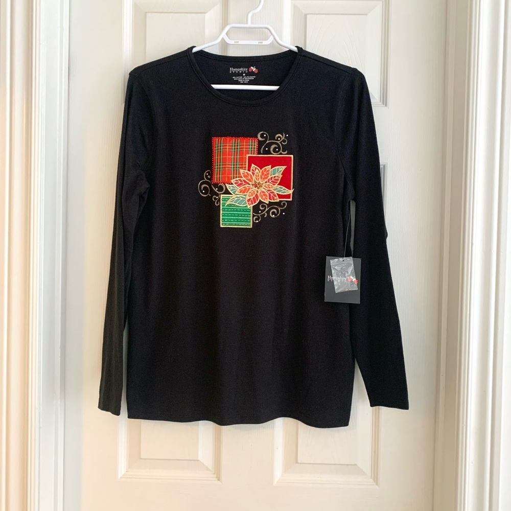 **NEW**Christmas design long sleeve top